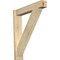 Ekena Millwork Traditional Block Rough Sawn Outlooker, Douglas Fir, 6"W x 30"D x 34"H OUT06X30X34TRA05RDF - alternate 1